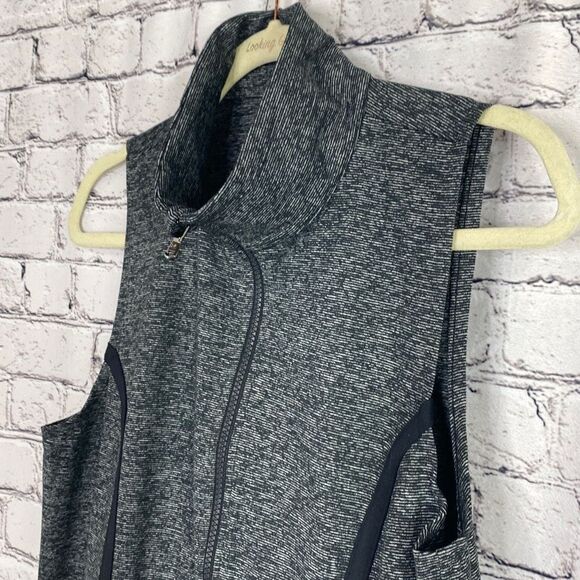 Under Armour Women's Full Zip Sonic Athletic Performance Vest Running Black M - Picture 3 of 11